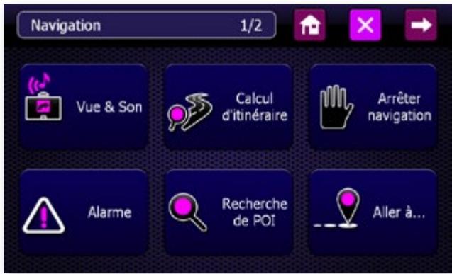 TAKARA GP83CAV - Menu contextuel - 1