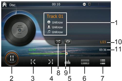 TAKARA GPV1826BT - a. Appuyer pourCHOISIR 4:3 ou 16:9. - 3