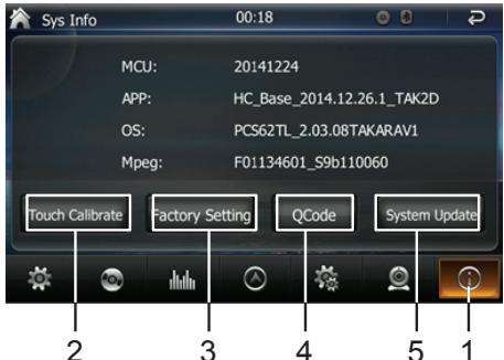 TAKARA GPV1826BT - REGLAGES SYSTEME - Menu 7 - 1