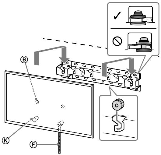 SONY KDL75W855CBAEP - Instale el televator en la base. - 1