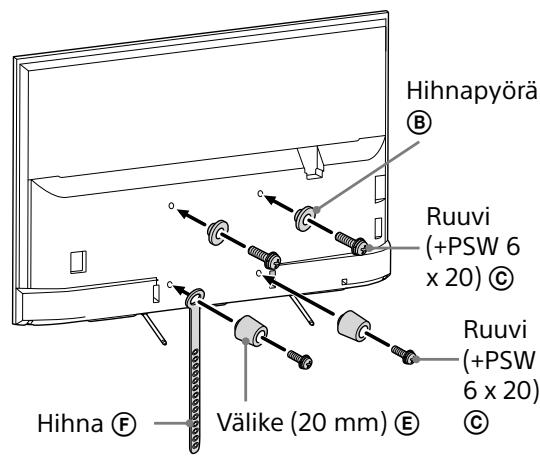 SONY KDL75W855CBAEP - Huomautus - 2
