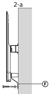 SONY KDL75W855CBAEP - Evitare che il fondo del televisore si sposti. - 1