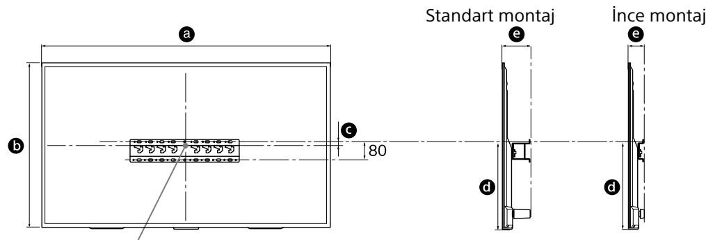 SONY KDL75W855CBAEP - Montaj konumuna karar verin. - 1