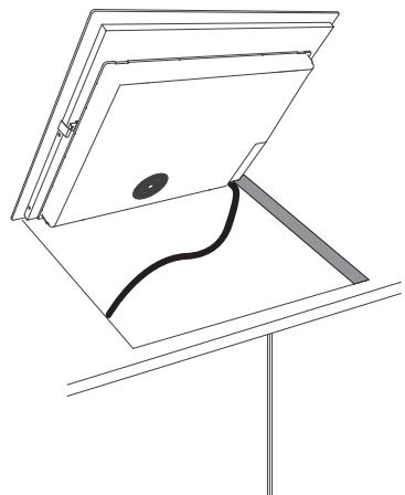 SAMSUNG NV70M3571RS - Installer le plan de travail - 7