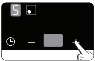 SAMSUNG NV70M3571RS - SELECT COOKING ZONE AND HEAT SETTING - 2