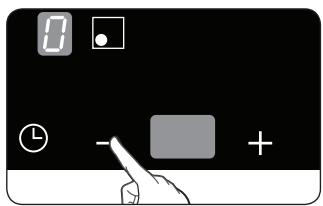 SAMSUNG NV70M3571RS - Mettre une zone de cuisson en "Arrêt" - 1