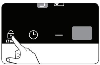 SAMSUNG NV70M3571RS - Switching the child safety lock on / off - 1