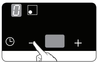 SAMSUNG NV70M3571RS - SWITCHING A COOKING ZONE OFF - 1