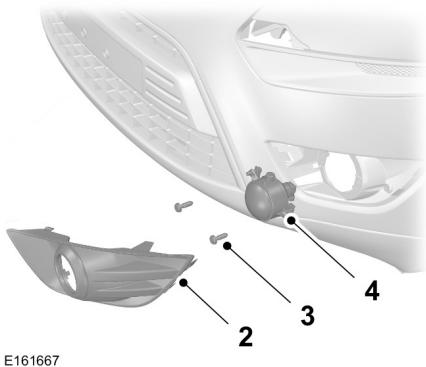 FORD FIESTA 2018 - Projecteurs antibrouillard - 2