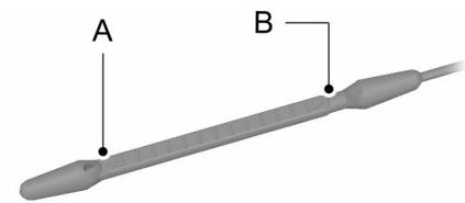 FORD FIESTA 2018 - JAUGE DE NIVEAU D'HUILE MOTEUR - 1.5L DURATORQ-TDCI - 1