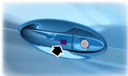 FORD FIESTA 2018 - Déverrouillage du vehicule - 1