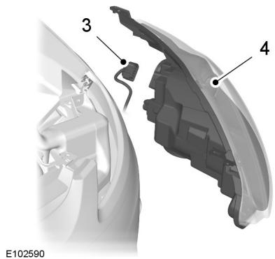 FORD FIESTA 2018 - DéPOSE D'UN PHARE - 2