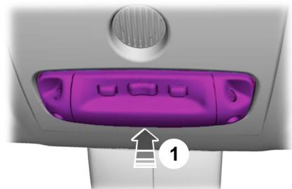 FORD FIESTA 2018 - Plafonnier - 1