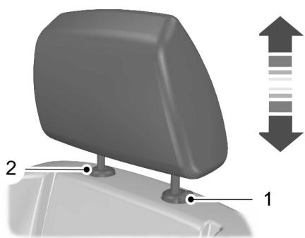 FORD FIESTA 2018 - Appuiè-tête avant - 1