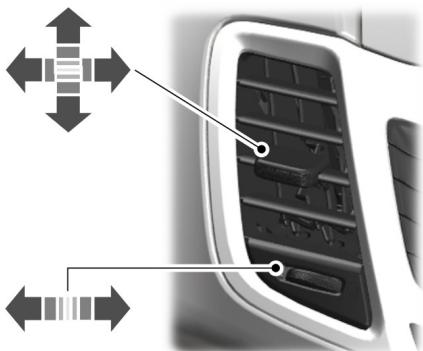 FORD FIESTA 2018 - Buses d'aération centrales - 1