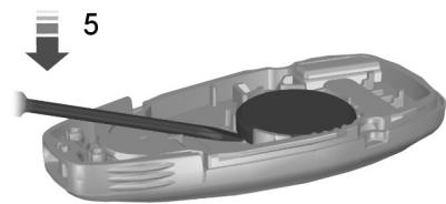 FORD FIESTA 2018 - Télécommande avec lame de clé escamtable - 8