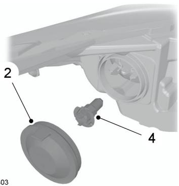 FORD FIESTA 2018 - Feux de croisement - 1