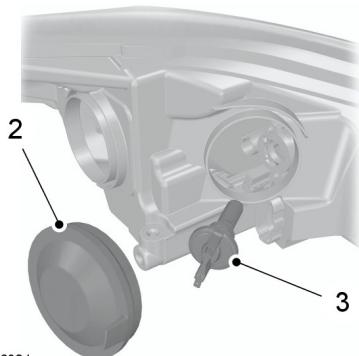 FORD FIESTA 2018 - Feux de route - 1