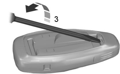 FORD FIESTA 2018 - Télécommande avec lame de clé escamtable - 6