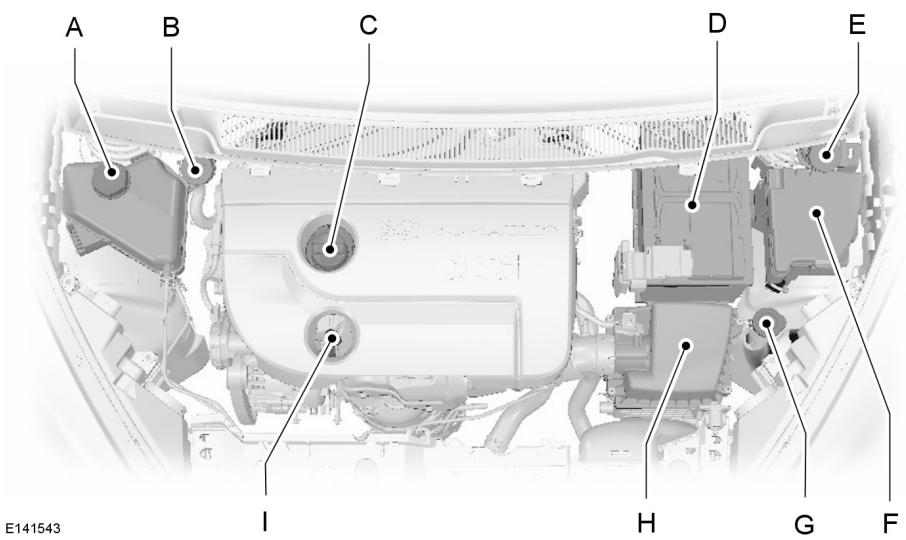 FORD FIESTA 2018 - VUE D'ENSEMBLE SOUS LE CAPOT - 1.6L ECOBOOSTTM - 2