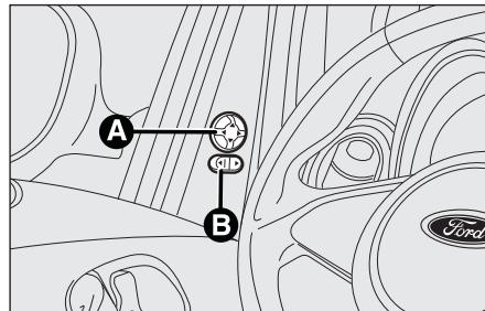 FORD KA 2008 - Rabattement des rétroviseurs d'aile fig. 27 - 1