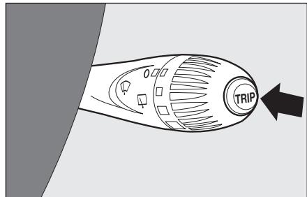 FORD KA 2008 - Bouton TRIP de commande fig. 16 - 1