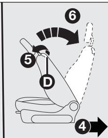 FORD KA 2008 - Réglage en hauteur - 4