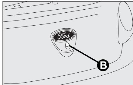FORD KA 2008 - Au moyen de la clé avec télécommande (le cas échéant) - 2