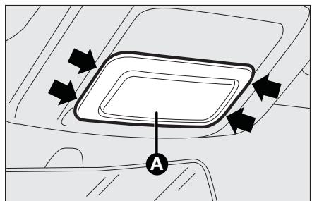 FORD KA 2008 - PLAFONNIER DE L'HABITACLE - 1
