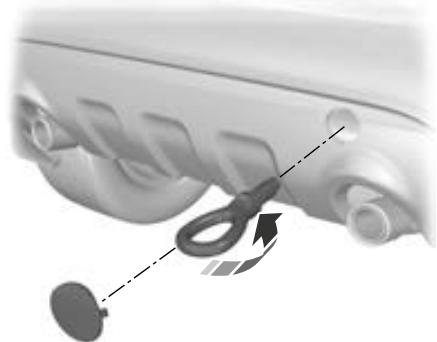 FORD KUGA 2010 - POINTS DE REMORQUAGE - 2