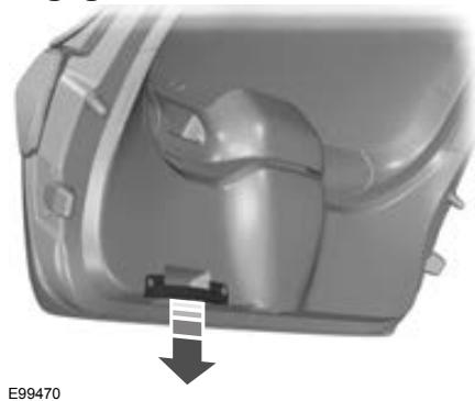 FORD KUGA 2010 - Couvercle principal de coffre à bagages - 1