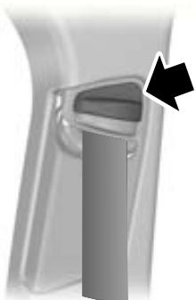 FORD KUGA 2010 - RéGLAGEENHAUTEUR DES CEINTURES DE SECURITÉ - 1