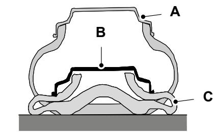 FORD KUGA 2010 - Pneu standard - 1