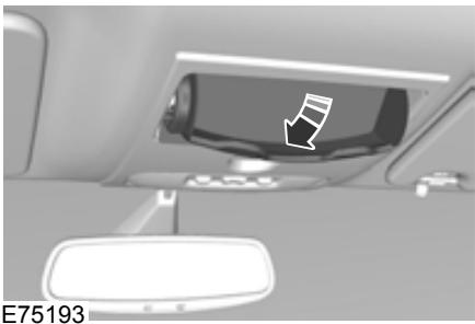 FORD KUGA 2010 - Compartment de rangement sous les sièges arrêté - 2