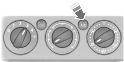 FORD KUGA 2010 - Abaisissement de la température avec apport d'air extérieur - 1