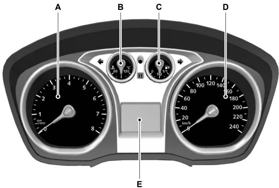 FORD KUGA 2011 - INSTRUMENTS - 1