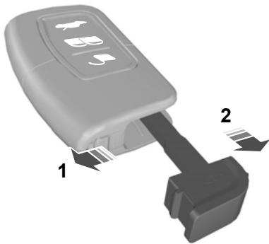 FORD KUGA 2011 - REEMPLACEMENT DE LA PILE DE LA TÉLECOMMANDE - 2