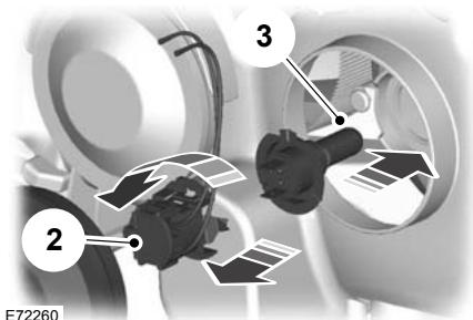 FORD KUGA 2011 - Feux de route etieuxde croissement - 1