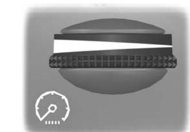 FORD KUGA 2011 - RéGLAGE DE L'INTENSITÉ D'éCLAIRAGE DU COMBINÉ DES INSTRUMENTS - 1