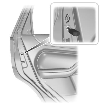 FORD MONDEO 2013 - Sécurités enfants à commande manuelle - 1