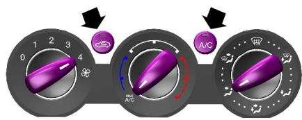 FORD MONDEO 2013 - Refroidissement rapide de l'habitacle - 1