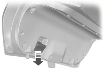 FORD MONDEO 2013 - Fermeture du couvercle de coffre à bagages - 1