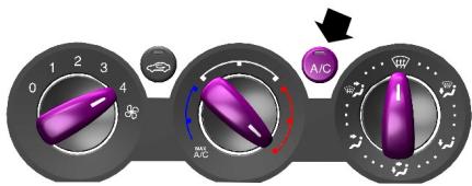 FORD MONDEO 2013 - Dégivrage et désembuage du pare-brise - 1