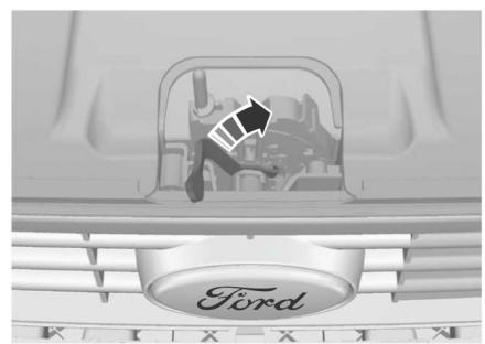 FORD MONDEO 2013 - Ouverture du capot moteur - 2