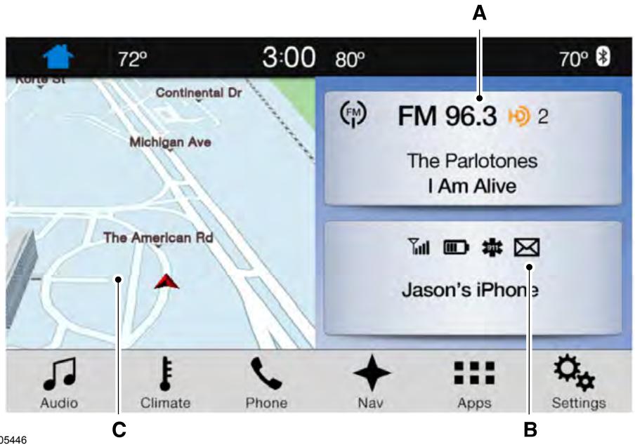 FORD MUSTANG 2018 - ÉCRAN D'ACCUEIL - 1