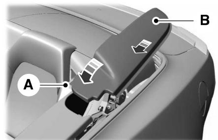 FORD MUSTANG 2018 - Utilisation des couvre-bagages - 1