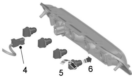 FORD RANGER 2012 - Troisième feu stop central - 3