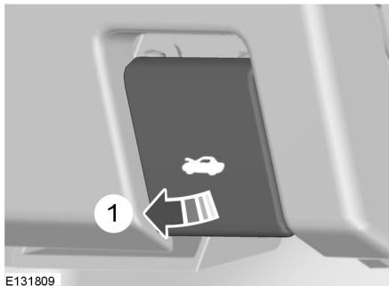 FORD RANGER 2012 - Ouverture du capot moteur - 1