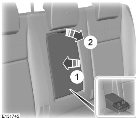 FORD RANGER 2012 - Accoudoir de siège arrêté - 1