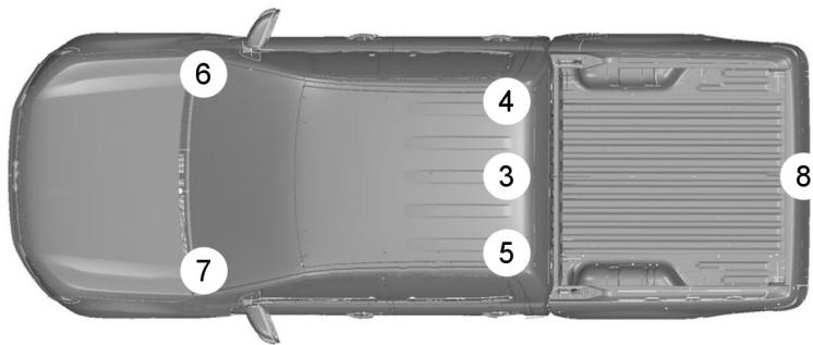 FORD RANGER 2012 - AVERTISSEMENTS - 2
